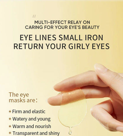 ✨ Patchs Yeux Gold BYONE Premium | Anti-Cernes Or 24K | Effet Lifting