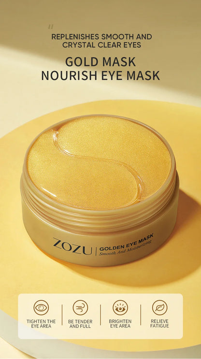 ✨ Patchs Yeux Gold BYONE Premium | Anti-Cernes Or 24K | Effet Lifting