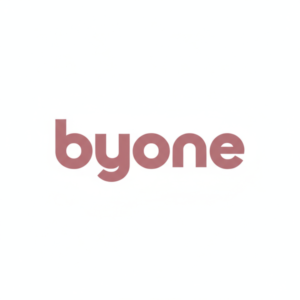 Logo Byone extra large fond blanc