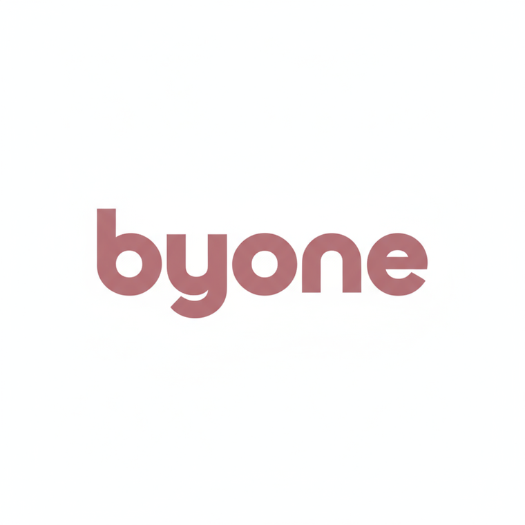 Logo Byone extra large fond blanc